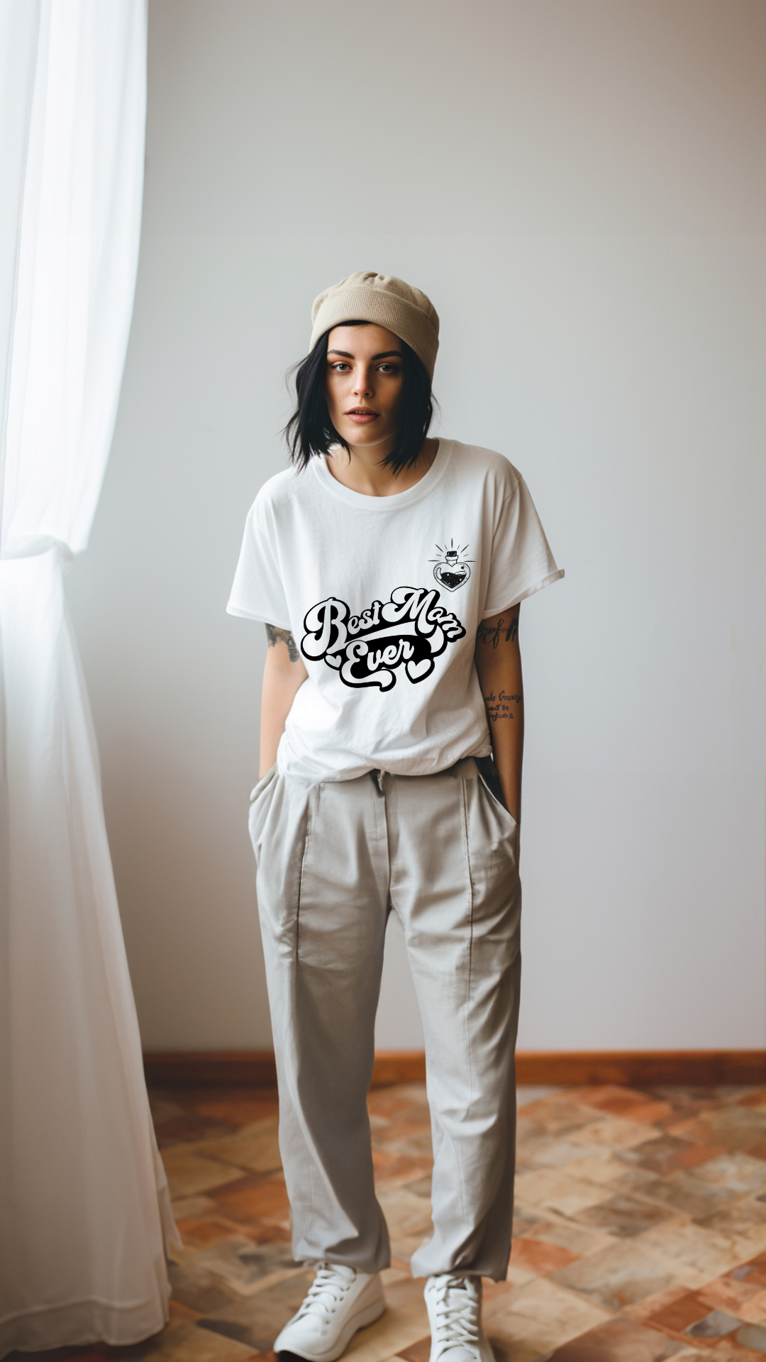 Mothers Day Gifts For Mom, Slim Fit Soft Cotton Tee