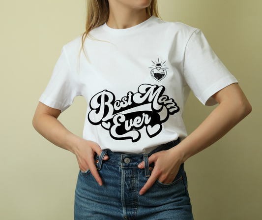 Mothers Day Gifts For Mom, Slim Fit Soft Cotton Tee